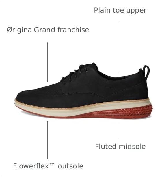 Image of Cole Haan Men's Og Energyweave Perforated Plain Toe Ox
