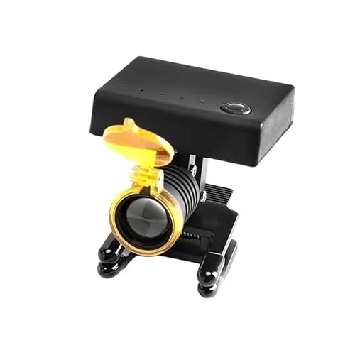 Wenpic C1 3W Headlight With Optical Filter Square Light Spot Loupe Plastic Clip cover