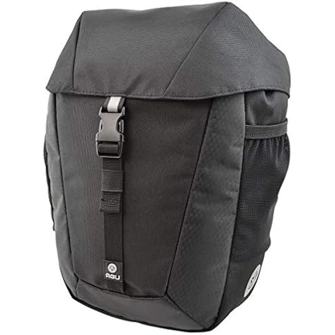 AGU Essential Gepäckträgertasche, schwarz, One Size Cover