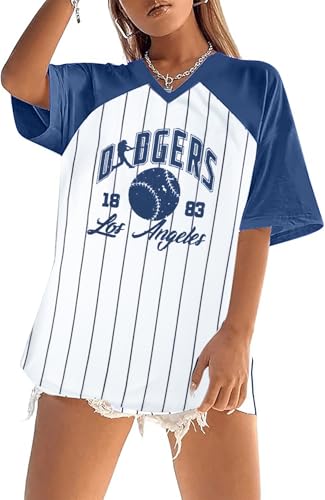 Game Day Baseball Shirts Women Baseball Clothes Baseball Mom Lightweight Short Sleeve Tops4