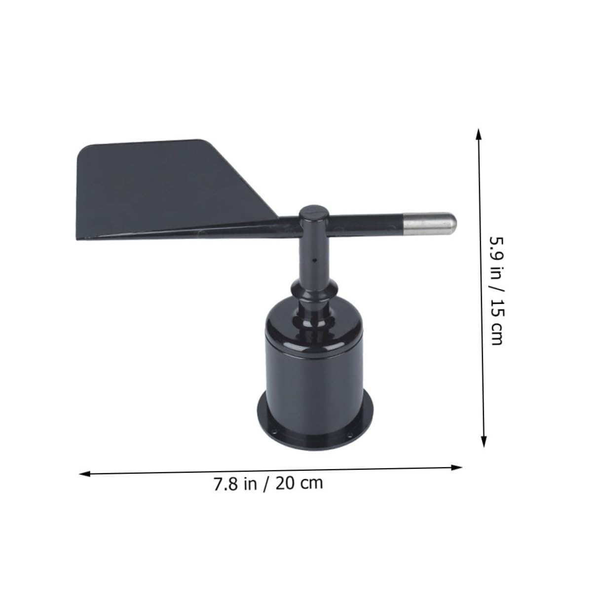 BESPORTBLE Lightweight Wind Speed Meter Outdoor Cover Wind Vane Anemometer Housing Simple Design