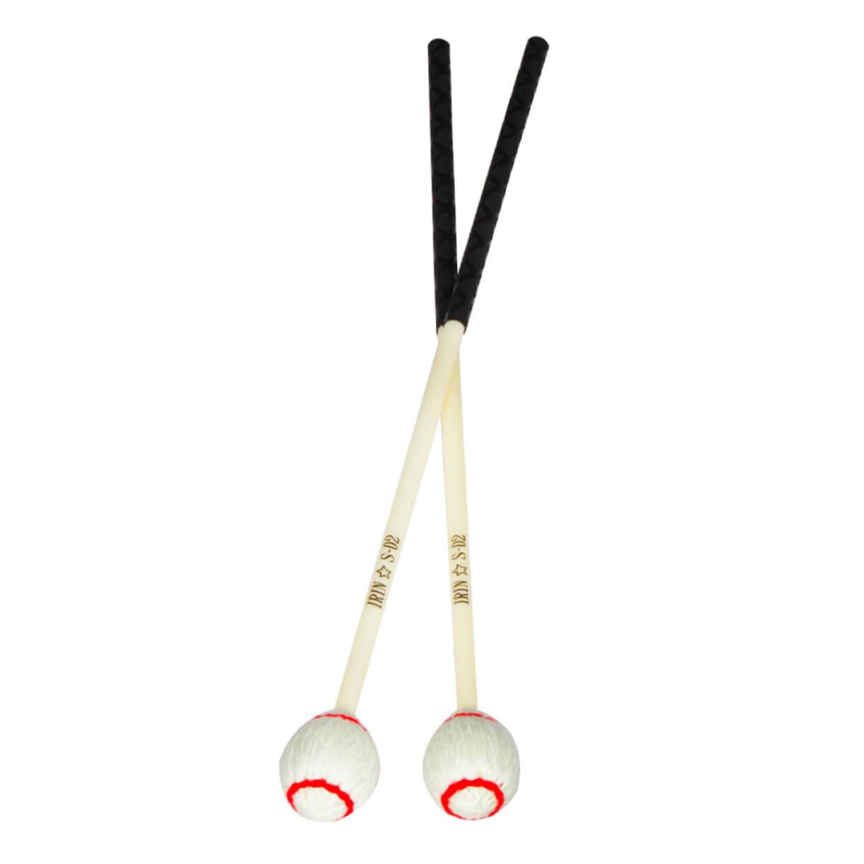 SHOWERORO 2 Pairs Drumsticks Set Leichte Percussion Schlägel Für Zunge Trommel Mehr Komfortable Robust