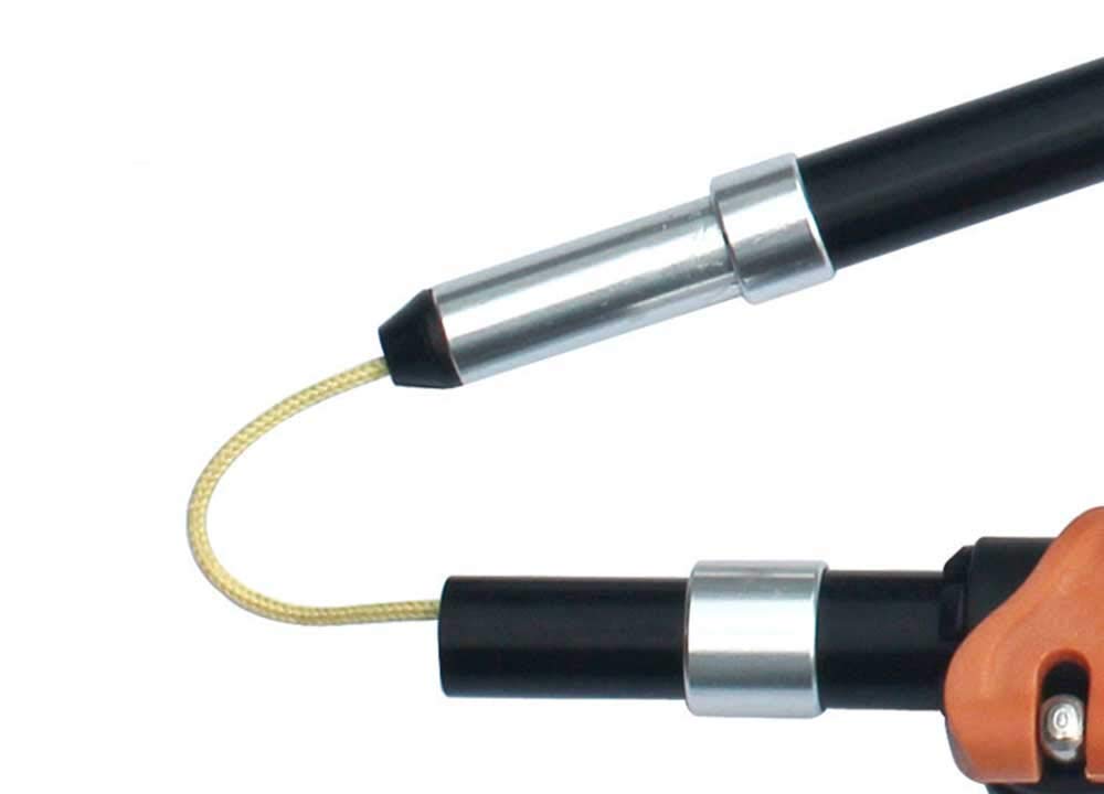 Bastones De Senderismo Aleación De Aluminio para Aviación, 280 G Ultraligero, con Velcro, Muñequera De Nylon Ajustable, Longitud Ajustable Libremente para El Alpinismo