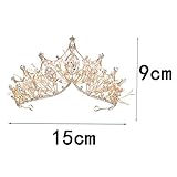 Zoom IMG-1 wohlstand tiara nuziale di corona Zoom IMG-1 wohlstand tiara nuziale di corona