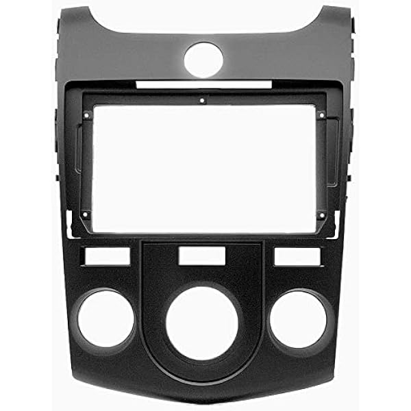 UGAR 11-414S Zestaw konsoli radia samochodowego kompatybilny z KIA Cerato (TD), Forte (TD), Naza Forte 2009-2012 (Manual Air-Con)