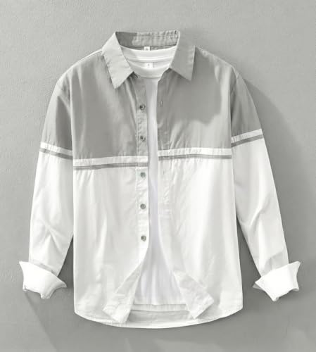 Image of Afflatus Men's Stylish Cotton Casual Shirt | Full Sleeve Button-Down Shirt | Comfortable Breathable Fabric | Perfect for Casual Office and Outing Wear