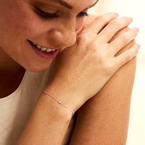 Pure Collection by Ross-Simons 0.10 ct. t.w. Bezel-Set Diamond Bracelet in Sterling Silver2