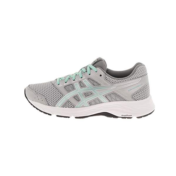 ASICS-Womens-Gel-Contend-5-Running-Shoes ASICS Women's Gel-Contend 5 Running Shoes, 10M, MID Grey/ICY Morning