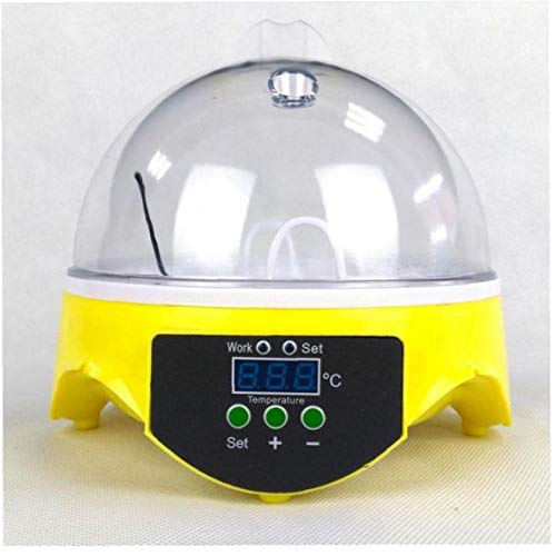 7 Eggs Turning Poultry Incubator Automatic Digital Temperature Control Hatcher Plug