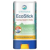 Stream2Sea EcoStick SPF 35 Mineral Sunscreen Stick - Reef Safe Broad Spectrum Roll On Body & Face...