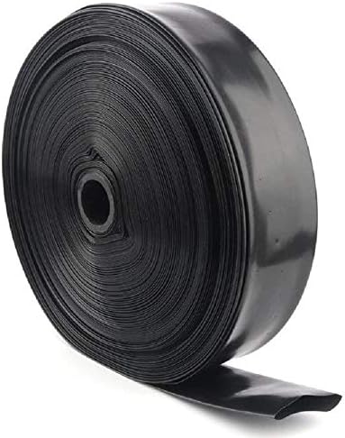 Mipatex Rain Hose Pipe for Agriculture Irrigation, with Male Adapter, Joiner, End Cap and Valve (100 Meter) (32mm) (Black)