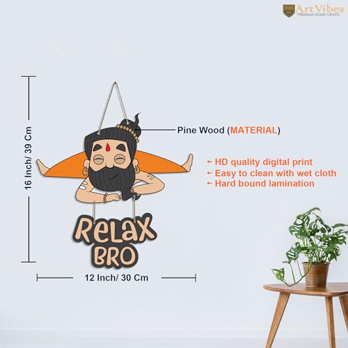 Artvibes Travel Quotes Wood Wall Hanging with Quotes for Home Decor | Scenery | Wall Poster | Paintings | Handcrafted Art | Stylish Modern Décor | Wall Illustrations | (WH_5728N)