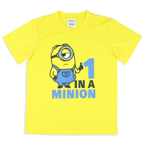 Minions Boys' Pajamas One In A Minion Sleep Shirt and Pant 2 Piece Sleep Set3