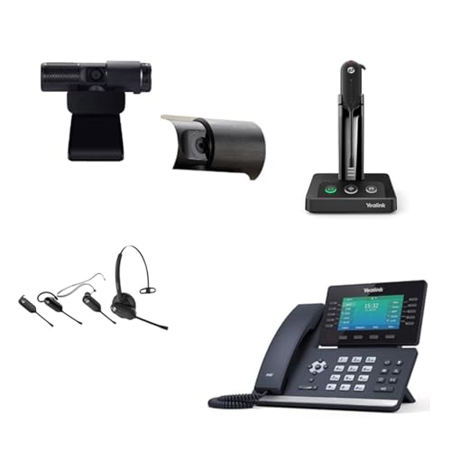 Teléfono Yealink SIP-T54W Inalámbrico con Pantalla 4.3 Pulgadas Pack 2 miniatura 1
