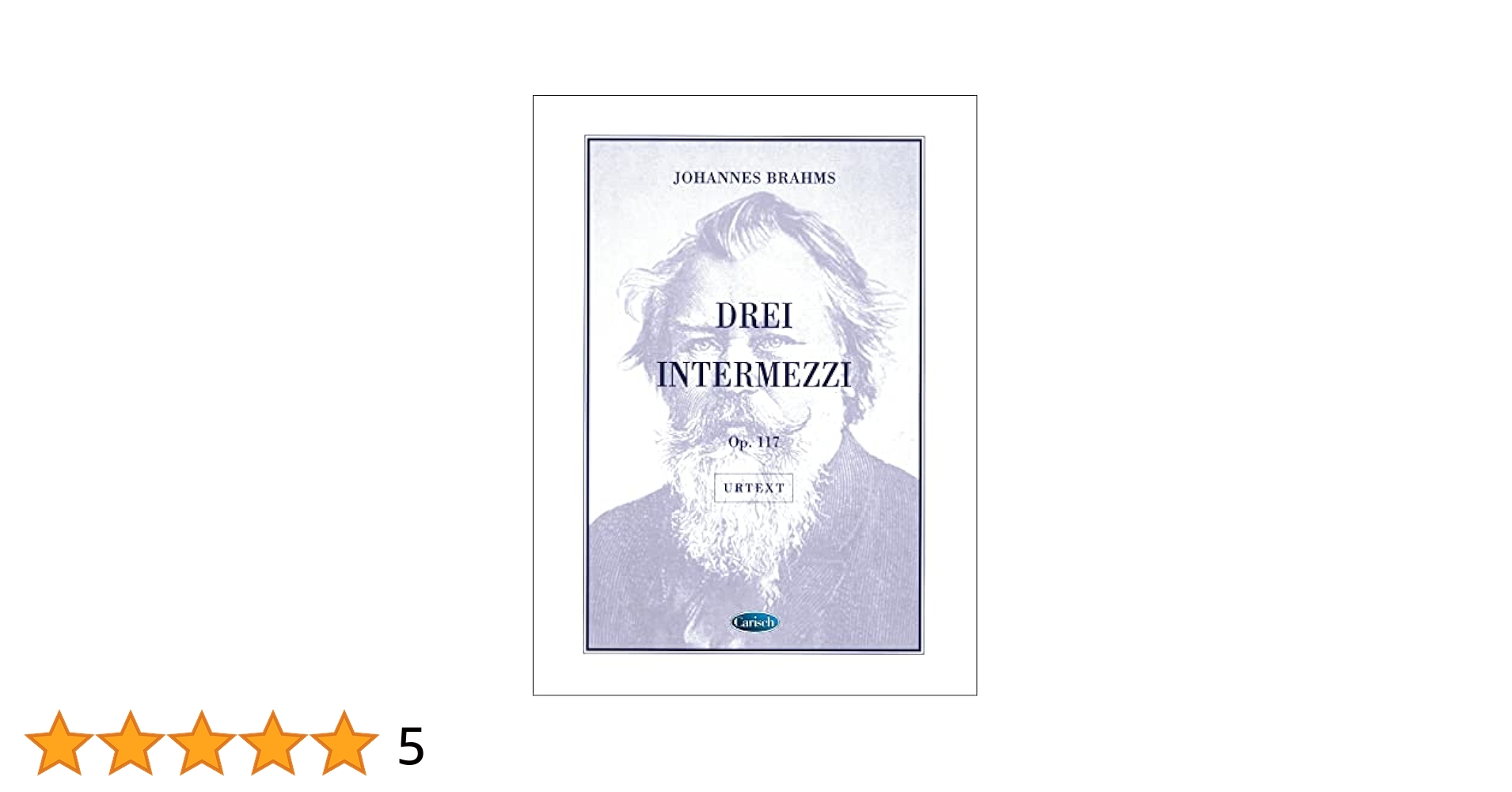 Amazon | Brahms Drei Intermezzi Op 117 | Brahms, Johannes