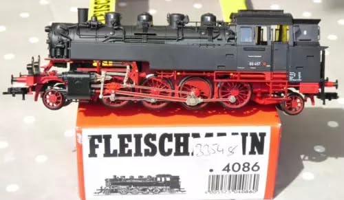 Amazon.co.jp: Fleischmann 4086 H0蒸気機関車Br 86 457 DB3/6 Bw