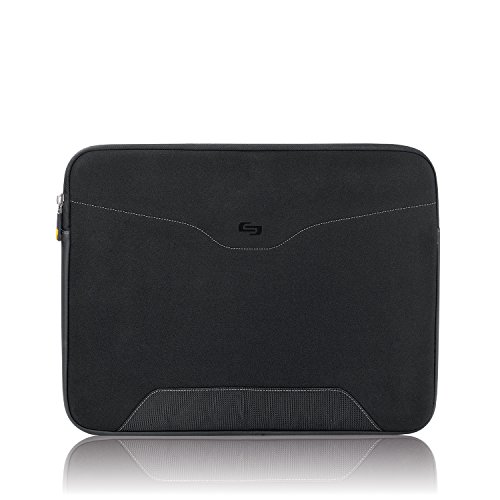 Solo New York Active CheckFast 14.1-Inch Sleeve, Black