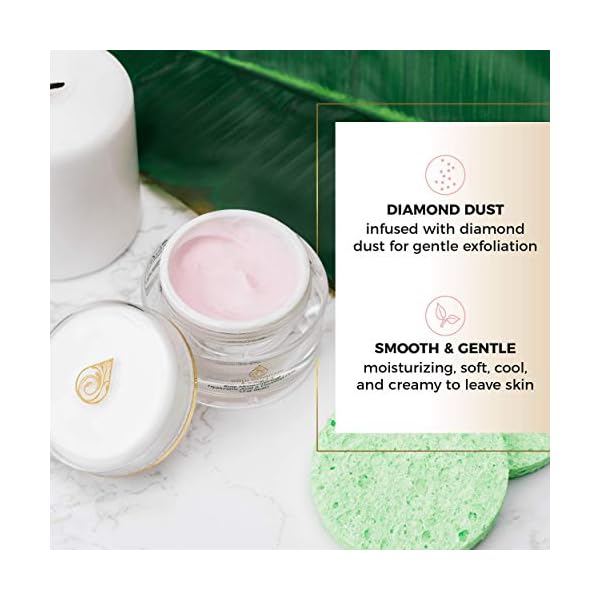 Anti-Aging-Face-Cream-Moisturizer-with-Rose-Scent-Hyaluronic-Acid-and-Diamond-Dust-Anti-Aging-Anti-Wrinkle-Night-Cream-for-Woman-and-Men-Skin-Care Anti Aging Face Cream Moisturizer - with Rose Scent, Hyaluronic Acid and Diamond Dust, Anti-Aging Anti-Wrinkle Night Cream for Woman and Men, Skin Care