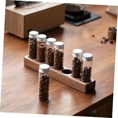 Tubos de vidrio para almacenamiento de café Zerodeko con base miniatura 5