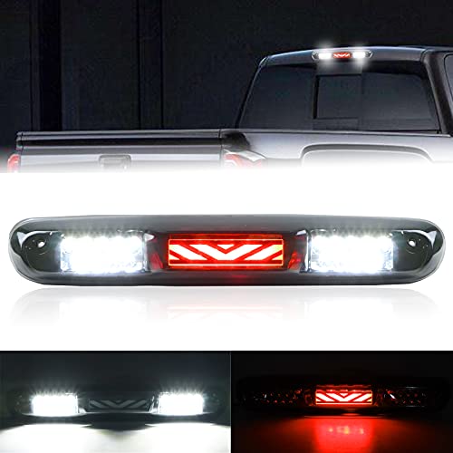 Youxmoto LED 3rd Brake Light Fit For 2007-2013 Silverado/Sierra 1500 2500 3500 Third Brake Light High Mount Stop Light Cargo Light 25890530 531066, 531067 (Smoke Lens)