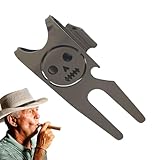 Jeruytgh Golf-Ballmarker-Werkzeuge | Multifunktionales Golfzubehör,Tragbares Golf Divot Reparatur Werkzeug,für Spieler Aller Altersgruppen und Anfänger