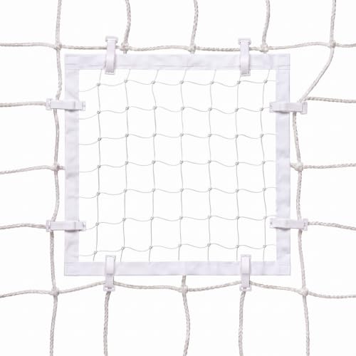 3x3 ft/36x36 in Large Soccer Goal Net Repair Patch Universal Net Repair Kit