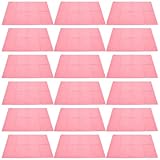 Alipis 20 Hojas de Almohadillas Desechables para Limpiar Tatuajes y Uñas Impermeables de Película Compuesta Resistente al Aceite Tapete Protector para Mesa de Tatuajes y Manicura Color