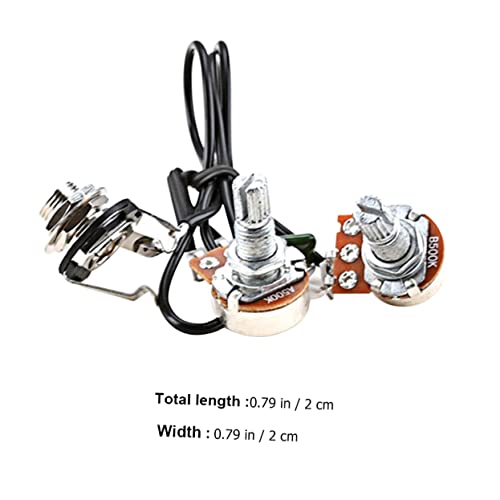 Milisten 1 Conjunto Linha De Guitarra Peças Para Guitarra Acessório De Guitarra Acessório Para Guita