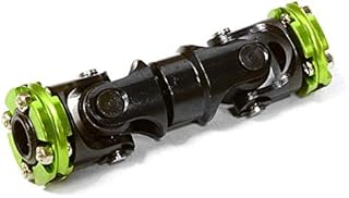 Integy RC Model C26652GREEN Billet Machined Universal Drive Shaft 45-50mm for Custom 1/14 Semi-Tractor Truck