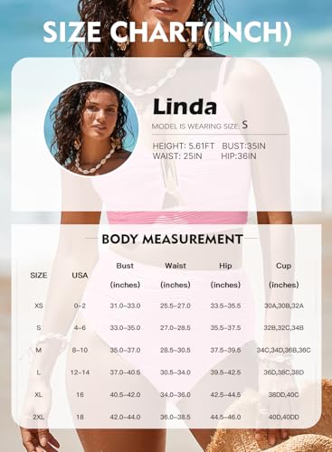 Image of Herseas 2 Piece Bikini Set U-Wire Cutout Popular Swimsuit High Waisted Textured 2026 Summer Beach Swim Bathing Suits