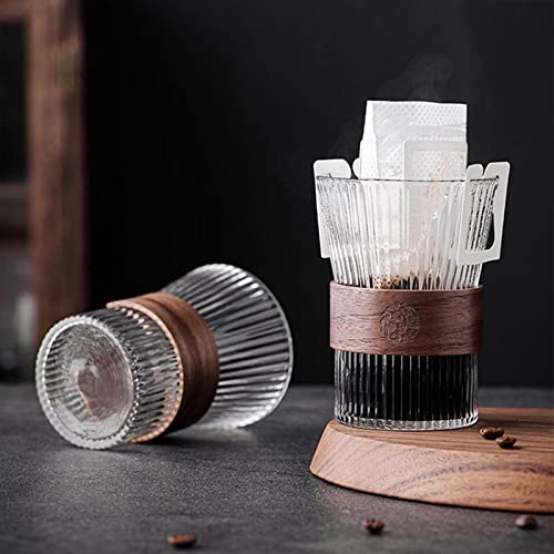 Baoblaze Canecas verticais para bebidas de água 355 ml xícara de chá com listras verticais padrão ca