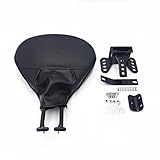 SMT-Adjust Heights Driver Rider Backrest Compatible With Harley Touring Street Glide FLHX FLHR 09-18 [B078W3XTXX]