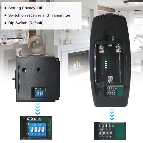 Wofunpart WYC001 Gas Fireplace Remote Control Kit Rcst thumb #3