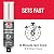 J-B Weld 6 Minute Set Epoxy KwikWeld, High Strength, Waterproof, 2 Pack, Dark Grey, 50176-2