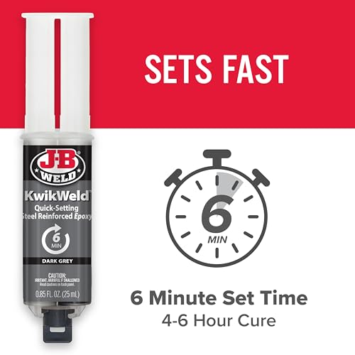 J-B Weld 50176-2 6 Minute Set Epoxy Kwikweld thumb #1
