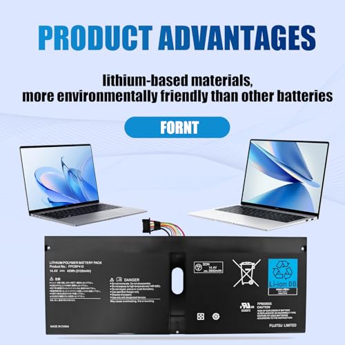 14.4V 3150mAh FPCBP412 FPB0305S Batteries d'ordinateur Portable pour Fujitsu Lifebook U904 VFY U9040M75A1DE U9040MXPA1DE U9040M0020TR U9040MXPB1DE U9040MXPC1DE U9040MXPR1DE Series – vue 5