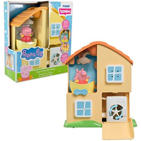 Toomies Peppa Pig Bath Playset with Shower Cover