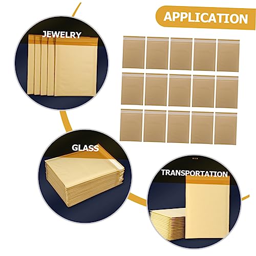 iplusmile 25 Peças De Envio De Bolhas Seladas Auto-Sacos Acolchoados Para Envelopes De Envio De Corr
