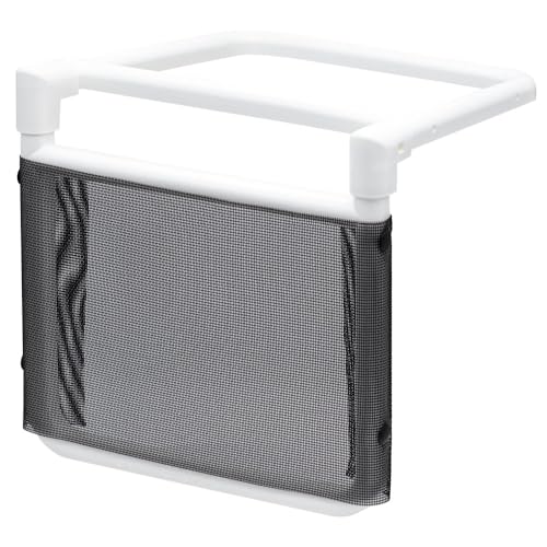 SKIMMER SAVER by Fischer for Inground Pool Skimmers up to 14 inches Wide | White | Rust-Proof Crack Proof & UV Resistant | Easy Installation | 14 x 14 x 14
