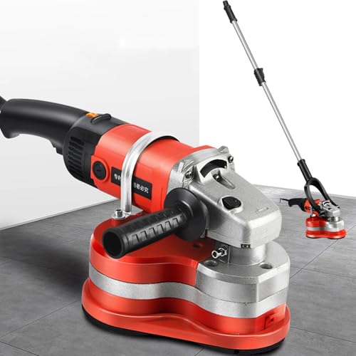 MLYYYDSS Portable Three-Head Wall and Floor Sander, Concrete Grinder Set for Walls and Floors, Versatile Polishing Machine, for Cement Sur-face Refinishing withrod