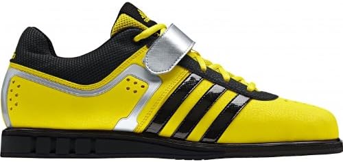 ADIDAS Powerlift 2 Adult Weightlifting Shoe, Yellow/Black, US12