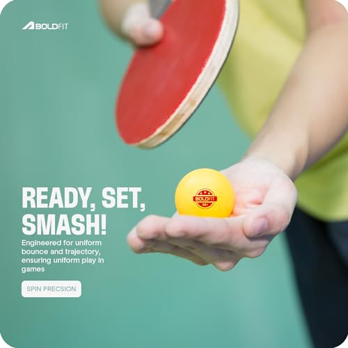 Boldfit Table Tennis Balls High Performance TT Balls for Match TTBall 40+ for Professional TT Balls 3Star Ping Pong Ball for Kids & Adults Training 3 Star ABS Plastic Table Tennis Ball Orange 6Pcs 3 410002uVIpL