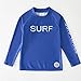 Hovershoes Boys UPF 50+ Swim Shirt Long Sleeve Unisex Girls Rash Guard Shirts Kids Sun Protection Shirts Quick Dry Rashguard Dark Blue