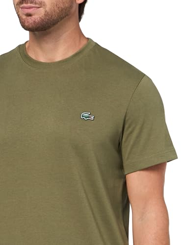 Image of Lacoste Men's Short Sleeve Pima Jersey Crew Neck Tee