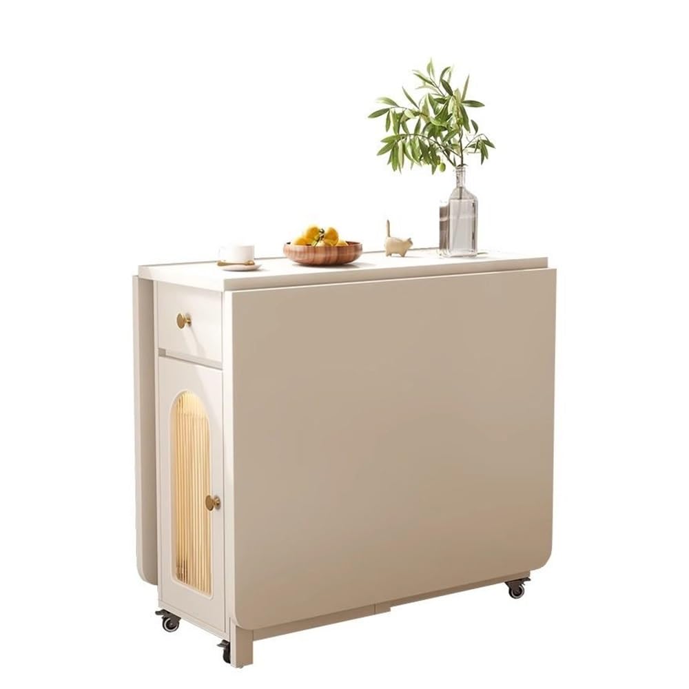 GLigeT Versatile Our Multifunctional Flip-Down Folding Table Doubles as a Hidden Desk for Computer Study