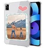 TIANDIMY Personalisierte Tablet Schutzhülle mit Foto für Huawei MatePad Pro 12.6 2021,Transparent Ultradünn Stoßfest Silikon Schutzhülle,Individuelle Foto Name Text Hülle -TU5