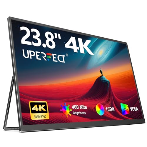 UPERFECT 4Kポータブルモニター Amazon.co.jp: UPERFECT 23.8インチ 4K モバイルモニター UHD 3840