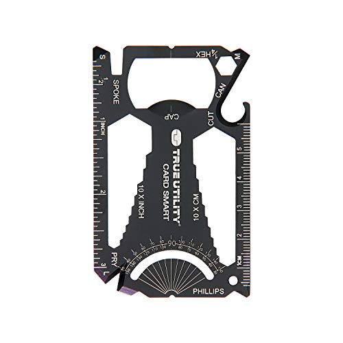 Herramienta multiusos CardSmart de la marca True Utility, para llevar en la cartera