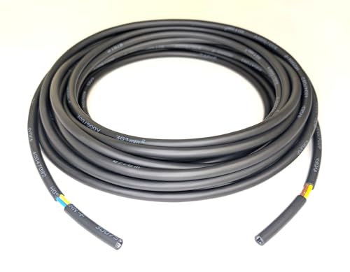 H05RN-F 3G1.0 - Cable de alimentación flexible de goma (3 hilos, 1,0 mm², para uso en interiores y exteriores, 3 m, 3 m)
