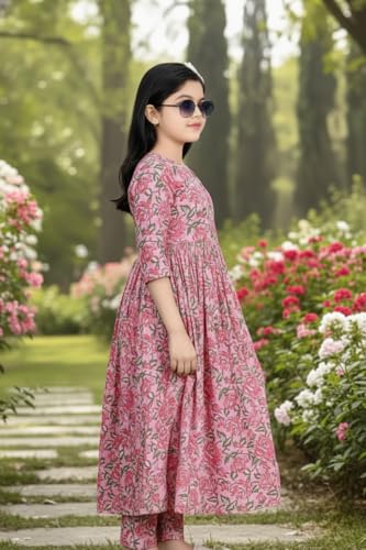 Image of Girls Girls Kurta Set